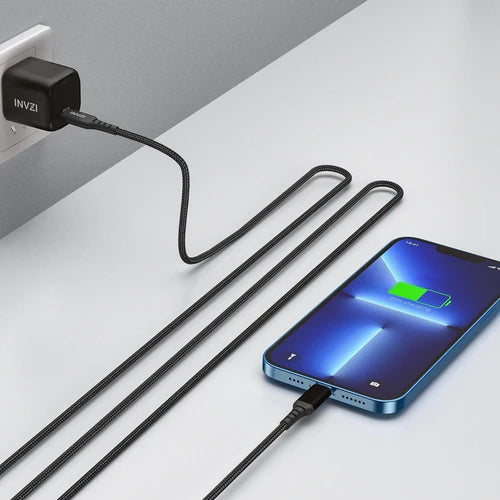 INVZI câble Lightning  Mfi USB-C - SWIFT LINK -(2m) pour Iphone